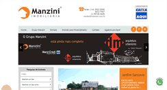 Desktop Screenshot of manzini.com.br